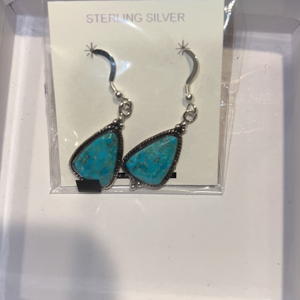 🆕 turquoise earrings - Picture 4 of 5